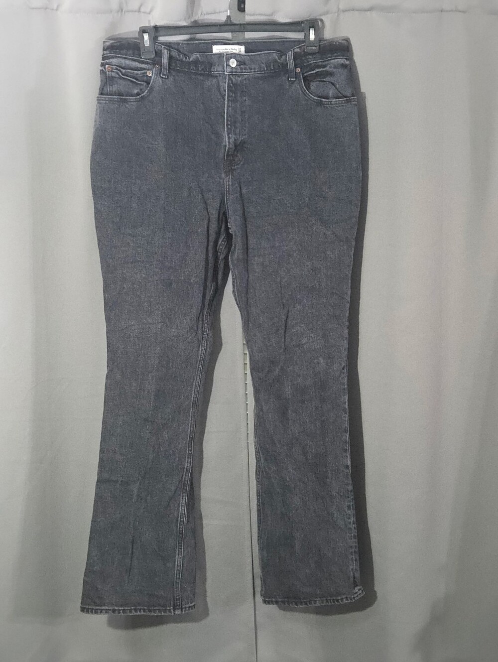 Ambercombie & fitch Women's Vintage Flare Grey Jeans Plus Size